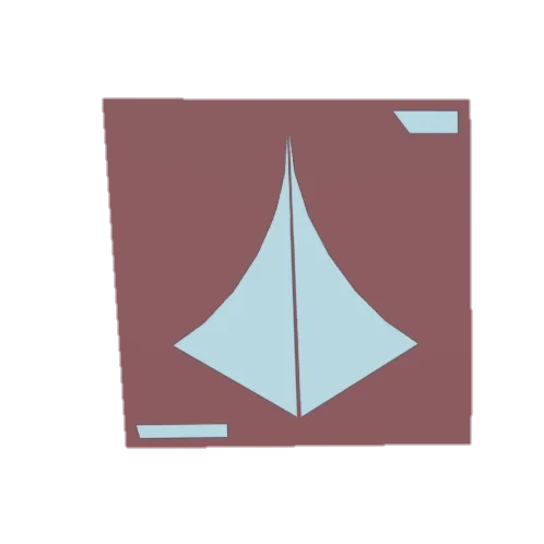 Angled Corner Cylinder Wedge artwork
