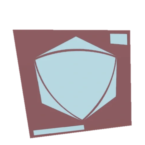 Rounded Corner Wedge artwork