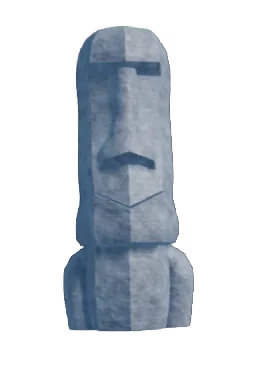 GIGANTIC MOAI artwork