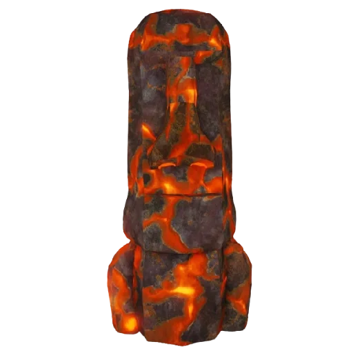 Molten Moai artwork